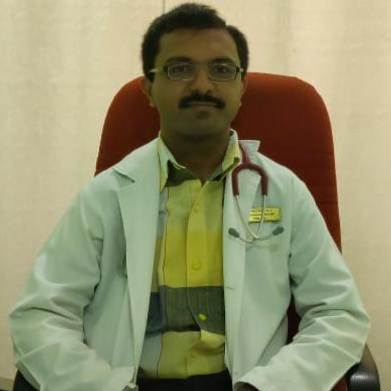 Dr. Nischal G J, General Physician/ Internal Medicine Specialist in jeevanbhimanagar bengaluru