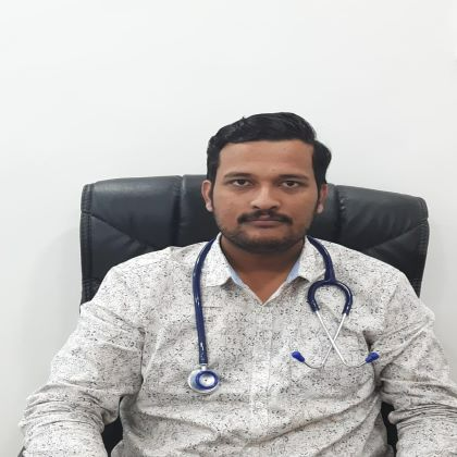 Dr. Tushar Jadhav, General Physician/ Internal Medicine Specialist in kurwande pune