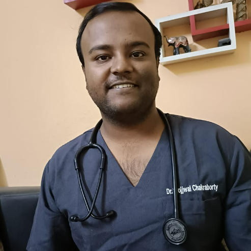 Dr. Projjwal Chakraborty, General Physician/ Internal Medicine Specialist in behala municipal market kolkata