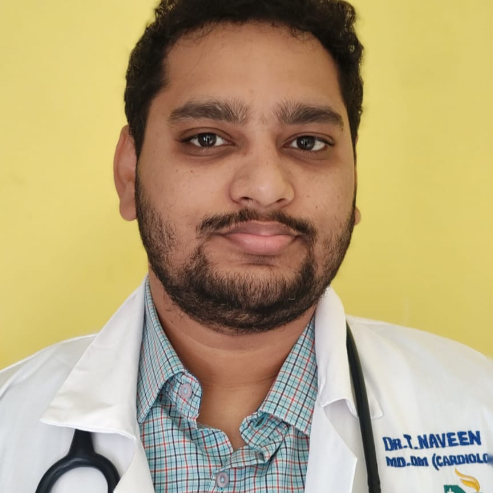 Dr.t . Naveen, Cardiologist in jj nagar colony hyderabad