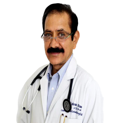 Dr. M Srinivasa Rao, Cardiologist in ie moulali hyderabad