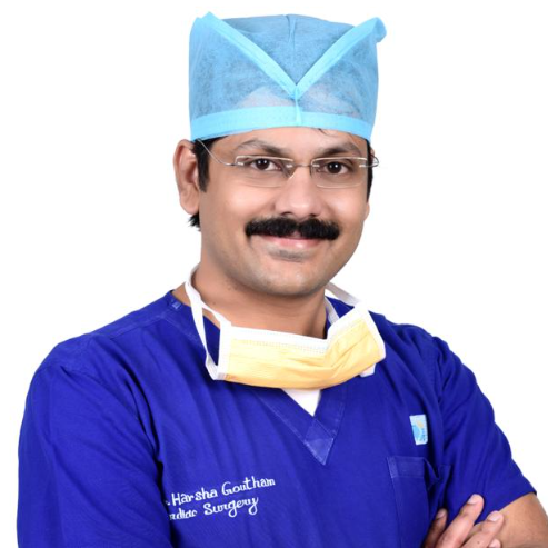 Dr. Harsha Goutham H V, Cardiothoracic & Vascular Surgeon in bangalore